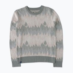 Sweter damski KAVU Hillrose. Szare swetry klasyczne damskie KAVU, bez kołnierzyka. Za 289.99 zł.