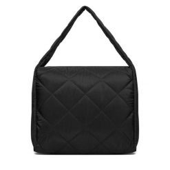 Torebka Roxy. Czarne shopper bag Roxy, bez dodatków. Za 79.99 zł.