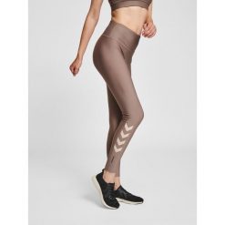 Damskie wysokie legginsy Hummel TE Tola. Szare legginsy damskie Hummel, l, bez wzorów, z dżerseju. Za 197.00 zł.