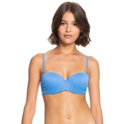 Góra od bikini Roxy Love The Beach. Niebieskie bikini Roxy, bez wzorów, z elastanu. Za 90.00 zł.