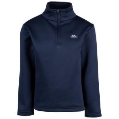 Bluza Polarowa Dla Dorosłych Unisex Remetto AT100. Niebieskie bluzy damskie Trespass, m, bez wzorów, z dzianiny, bez kaptura. Za 91.99 zł.