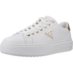 Buty GUESS FLJD12 LEA12 Biały. Białe obuwie trekkingowe damskie Guess, ze skóry, bez zapięcia. Za 596.03 zł.