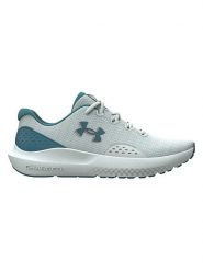 Under Armour Buty "Charged Surge 4" w kolorze miętowym do biegania rozmiar: 37,5. Zielone obuwie sportowe damskie Under Armour, z gumy, bez zapięcia, do biegania. Za 154.99 zł.