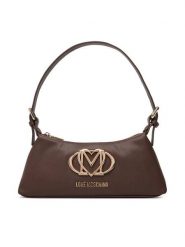 LOVE MOSCHINO Torebka JC4212PP0PKB0313 Brązowy ciemny. Brązowe torebki klasyczne damskie Love Moschino, ze skóry, bez dodatków. Za 729.99 zł.