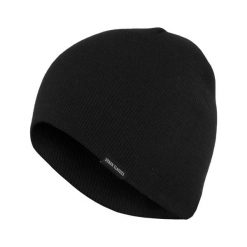 Czapka Prążkowana Basic. Czarne czapki damskie Urban Classics, bez wzorów, prążkowane. Za 34.99 zł.