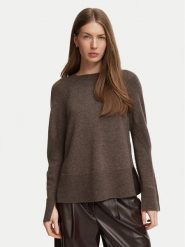 Marella Sweter Emme by Marella Arcadia 2625366312 Brązowy Regular Fit. Brązowe swetry klasyczne damskie Marella, m, bez kołnierzyka. Za 719.99 zł.