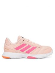 Adidas Buty do biegania Ligra 8 W JR7119 Pomarańczowy. Brązowe obuwie sportowe damskie Adidas, z materiału, bez zapięcia, do biegania. Za 299.99 zł.
