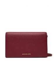 MICHAEL Michael Kors Torebka Jet Set Medium 32S4GJ6C6L Bordowy. Czerwone listonoszki damskie MICHAEL Michael Kors, bez wzorów, ze skóry, bez dodatków. Za 519.99 zł.