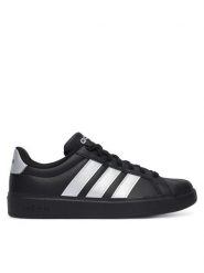 Adidas Sneakersy Streettalk IH4318 Czarny. Czarne obuwie sportowe damskie Adidas, ze skóry, bez zapięcia. Za 279.99 zł.