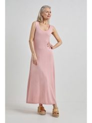 Josephine & Co Sukienka "Jeske" w kolorze jasnoróżowym rozmiar: XXL. Różowe sukienki damskie Josephine & Co, bez wzorów, z wełny, bez ramiączek. Za 195.99 zł.