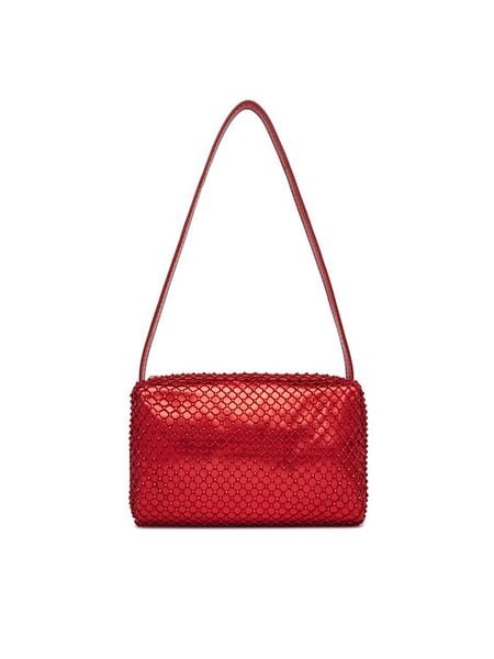 DeeZee Torebka DZE-S-017-07 Czerwony. Czerwone torebki klasyczne damskie DeeZee, z materiału, bez dodatków. Za 68.99 zł.