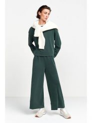 Rich & Royal Koszulka w kolorze zielonym rozmiar: XL. Zielone bluzki damskie Rich & Royal, xl, bez wzorów, bez kołnierzyka, bez ramiączek. Za 122.96 zł.