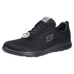 Tenisówki Skechers Model Ghenter- Bronaugh Kolor Czarny. Czarne obuwie sportowe damskie Skechers, z gumy, bez zapięcia, tenisowe. Za 601.00 zł.