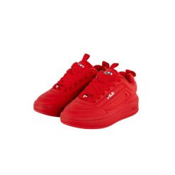 Sneakersy damskie Fila Superbubble. Czerwone obuwie sportowe damskie Fila, bez zapięcia, trekkingowe. Za 259.00 zł.