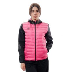 Damska kurtka z kapturem Givova Superior. Fioletowe kurtki sportowe damskie Givova, na zimę, bez wzorów, z puchu, z kapturem. Za 303.99 zł.