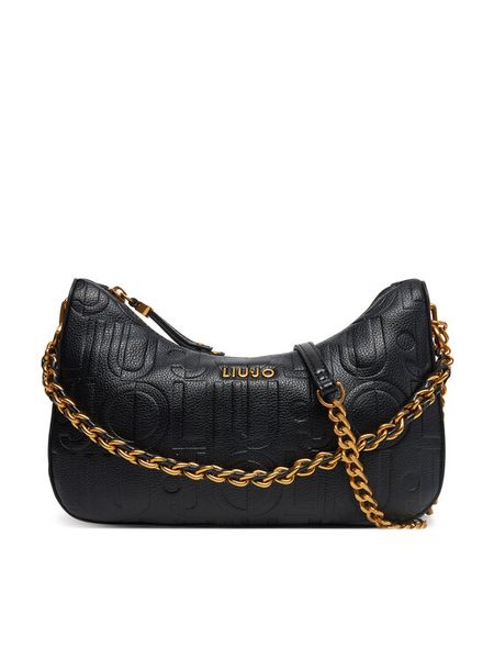 Liu Jo Torebka Ecs S Hobo AA5056 E0538 Czarny. Czarne torebki klasyczne damskie Liu Jo, ze skóry, bez dodatków. Za 339.99 zł.