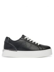 Liu Jo Sneakersy Pretty 05 BA5023 P0102 Czarny. Czarne obuwie sportowe damskie Liu Jo, ze skóry, bez zapięcia. Za 379.99 zł.