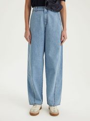 BGN Dżinsy - Comfort fit - w kolorze błękitnym rozmiar: 34. Niebieskie jeansy damskie BGN, z podwyższonym stanem. Za 96.60 zł.