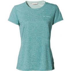Koszulka szybkoschnąca damska Vaude Essential T-Shirt. Niebieskie bluzki damskie Vaude, xs, bez wzorów, bez kołnierzyka. Za 125.99 zł.