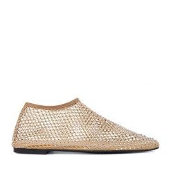 Baleriny Eva Minge. Brązowe balerinki damskie Eva Minge, bez wzorów. Za 329.99 zł.