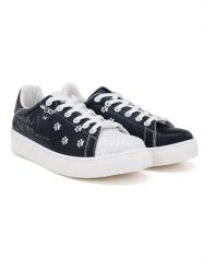 Goby Sneakersy w kolorze biało-czarnym rozmiar: 37. Białe obuwie sportowe damskie Goby, bez zapięcia. Za 260.99 zł.