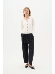 InWear Kardigan w kolorze kremowym rozmiar: M. Brązowe kardigany damskie InWear, m, bez wzorów, z wiskozy. Za 100.75 zł.