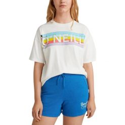 Koszulka damska O'Neill Connective Graphic Long T z krótkim rękawem. Białe koszulki damskie O'Neill, xs, bez wzorów, bez kołnierzyka, bez ramiączek. Za 179.00 zł.