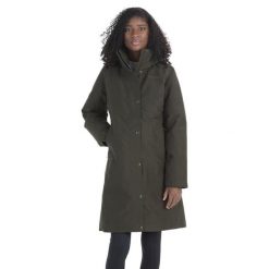 Płaszcz puchowy damski Chelsea. Niebieskie płaszcze damskie Marmot, s, bez wzorów, z puchu, z kapturem. Za 1,295.99 zł.