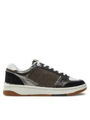 MICHAEL Michael Kors Sneakersy Rebel 43F4RBFS1B Brązowy. Brązowe obuwie sportowe damskie MICHAEL Michael Kors, ze skóry, bez zapięcia. Za 619.99 zł.