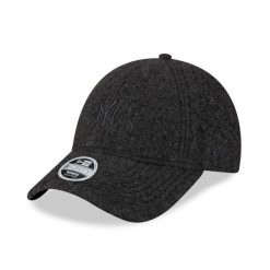 Czapka z daszkiem New Era MLB New York Yankees. Czarne czapki z daszkiem damskie New Era, bez wzorów. Za 157.00 zł.