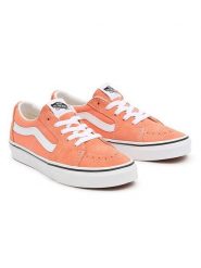 Vans Skórzane sneakersy w kolorze pomarańczowym rozmiar: 35. Pomarańczowe obuwie sportowe damskie Vans, bez zapięcia. Za 114.44 zł.