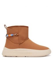 Geox Kozaki J Laquinny Girl J66M3E 000AU C6627 S Brązowy. Brązowe kozaki dziewczęce Geox, bez wzorów, bez obcasa, bez zapięcia. Za 339.99 zł.