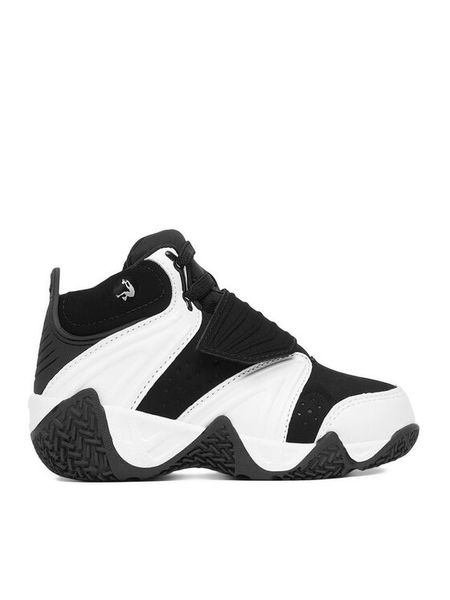 Shaq Sneakersy CEO-DEVASTATOR AQ95010T-BW Czarny. Czarne buty sportowe chłopięce Shaq, z materiału, bez zapięcia. Za 159.99 zł.