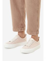 Roxy Trampki CWBEOB-V12908 Beżowy. Brązowe trampki damskie Roxy, bez wzorów, z materiału, bez zapięcia. Za 119.99 zł.