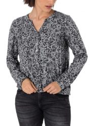 Timezone Bluzka w kolorze szarym rozmiar: S. Szare bluzki damskie Timezone, s, bez wzorów, bez kołnierzyka, bez ramiączek. Za 124.45 zł.