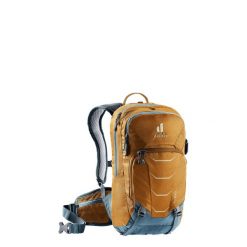 Plecak rowerowy Deuter Attack 8 JR - cinnamon/atlantic. Brązowe plecaki Deuter, bez wzorów. Za 702.99 zł.