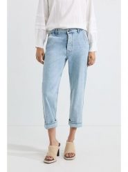 Josephine & Co Dżinsy "Andrew" - Regular fit - w kolorze błękitnym rozmiar: 34. Niebieskie jeansy damskie Josephine & Co, z podwyższonym stanem. Za 162.87 zł.