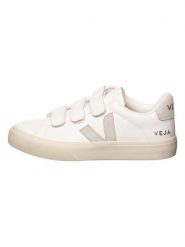 Veja Skórzane sneakersy "Recife" w kolorze biało-beżowym rozmiar: 41. Białe obuwie sportowe damskie Veja, bez zapięcia. Za 629.95 zł.