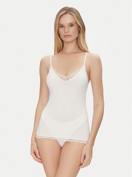 Ysabel Mora Top 19048 Écru Slim Fit. Koszule nocne i halki ysabel mora, bez wzorów, z syntetyku, bez ramiączek. Za 39.99 zł.