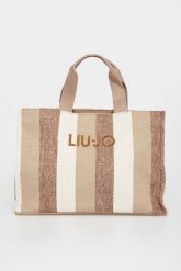 Torebka płócienna shopperka LIU JO. Torebki klasyczne damskie Liu Jo, bez dodatków. Za 469.00 zł.