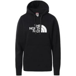 Bluza sportowa damska The North Face W Drew Peak Pullover Hoodie. Czarne bluzy damskie The North Face, s, bez wzorów, z kapturem. Za 299.99 zł.