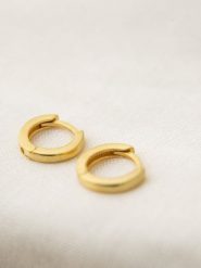 Lodie Silver Srebrne kolczyki-kreole rozmiar: onesize. Szare kolczyki damskie Lodie Silver, srebrne. Za 70.41 zł.