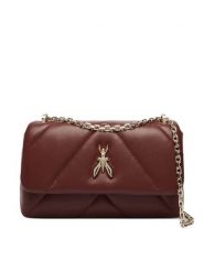 Patrizia Pepe Torebka CB0084/L006-B861 Brązowy. Brązowe torebki wieczorowe damskie Patrizia Pepe, bez wzorów, ze skóry, bez dodatków. Za 1,309.00 zł.