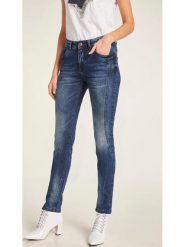 Heine Dżinsy - Slim fit - w kolorze granatowym rozmiar: 36. Niebieskie jeansy damskie Heine. Za 72.95 zł.