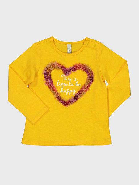 Birba Trybeyond Bluzka 999 54053 00 D Żółty Regular Fit. Żółte bluzki i koszule dziewczęce Birba Trybeyond, bez wzorów, z bawełny, bez kołnierzyka, bez ramiączek. Za 49.99 zł.