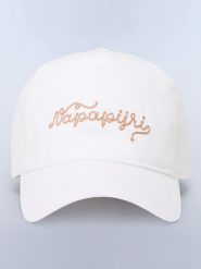 NAPAPIJRY Czapka "Soir" w kolorze białym rozmiar: onesize. Białe czapki z daszkiem damskie NAPAPIJRY, bez wzorów, z bawełny. Za 110.29 zł.
