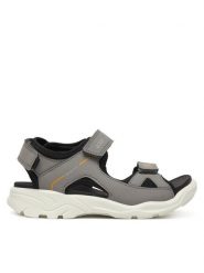ECCO Sandały Biom Raft 70060250585 Szary. Szare sandały chłopięce ECCO, z materiału, bez zapięcia. Za 299.99 zł.