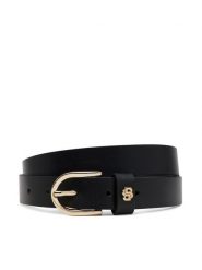 BOSS Pasek 50536991 Czarny. Czarne paski damskie Boss, bez wzorów, ze skóry. Za 332.99 zł.