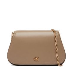 Torebka Calvin Klein. Brązowe torebki klasyczne damskie Calvin Klein, bez dodatków. Za 409.99 zł.