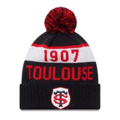 Czapka Stade Toulousain 2025/26. Czarne czapki damskie New Era, bez wzorów, z materiału. Za 147.00 zł.